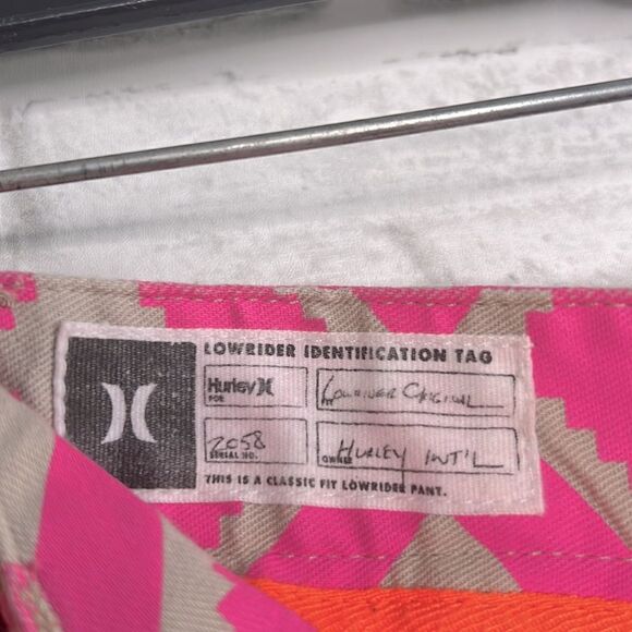 Hurley Surf Lowrider Original Hot Pink Shorts Size 5 - Picture 4 of 6